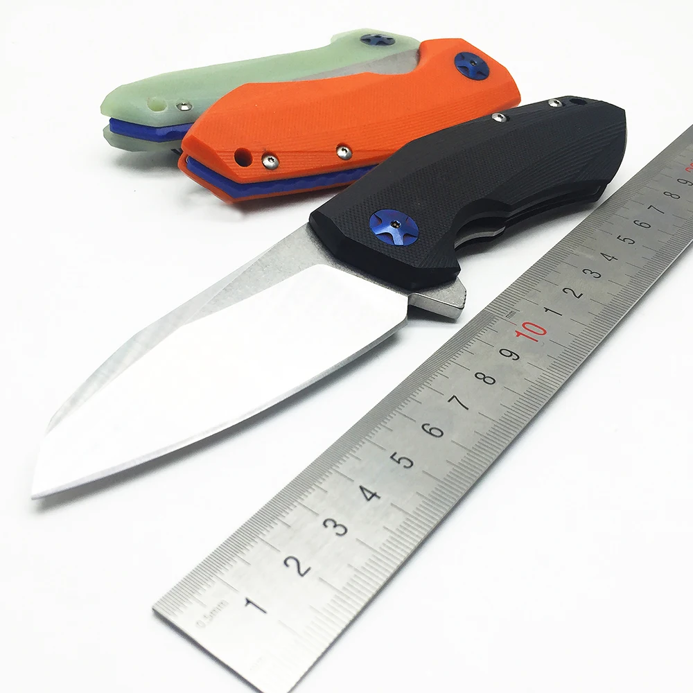 ZZSQ 0456 тактический складной нож с лезвием D2 лезвие G10 Ручка шариковый подшипник