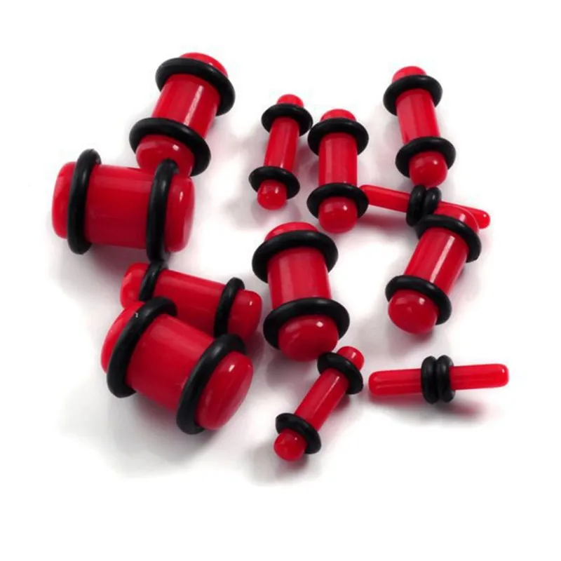 Акриловые Заглушки для ушей и туннели 12 шт./Лот разные размеры|plug ps3|plug piercingplug and play