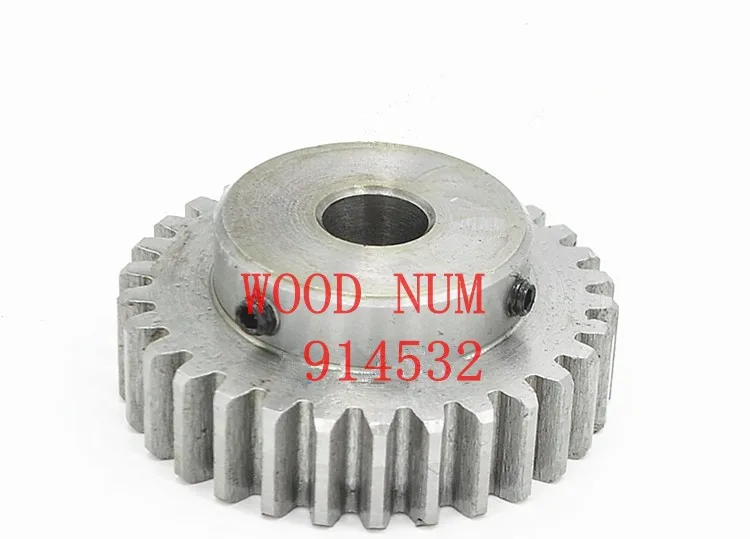 1 5 Mod зубчатая шестерня 50T 50 зубьев мод отверстие 6 мм правые зубья 45 # стальная