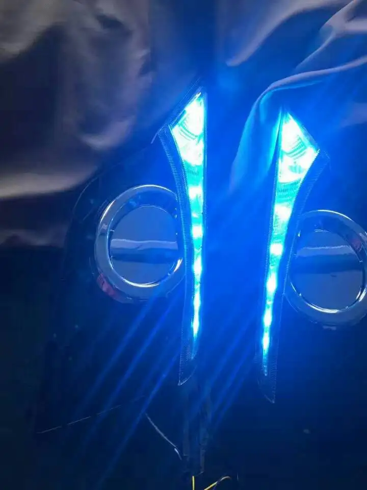Sylphy daytime light 2015~2017!Free ship!LED bluebird fog lightSylphybluebird Lannia Micra Titan versa stanza | Автомобили и
