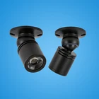 Горячая Распродажа, 1 Вт черный светодиодный светильник, круглый светильник, потолочный светильник, алюминиевый светильник для ювелирных изделий, освещение для кухни