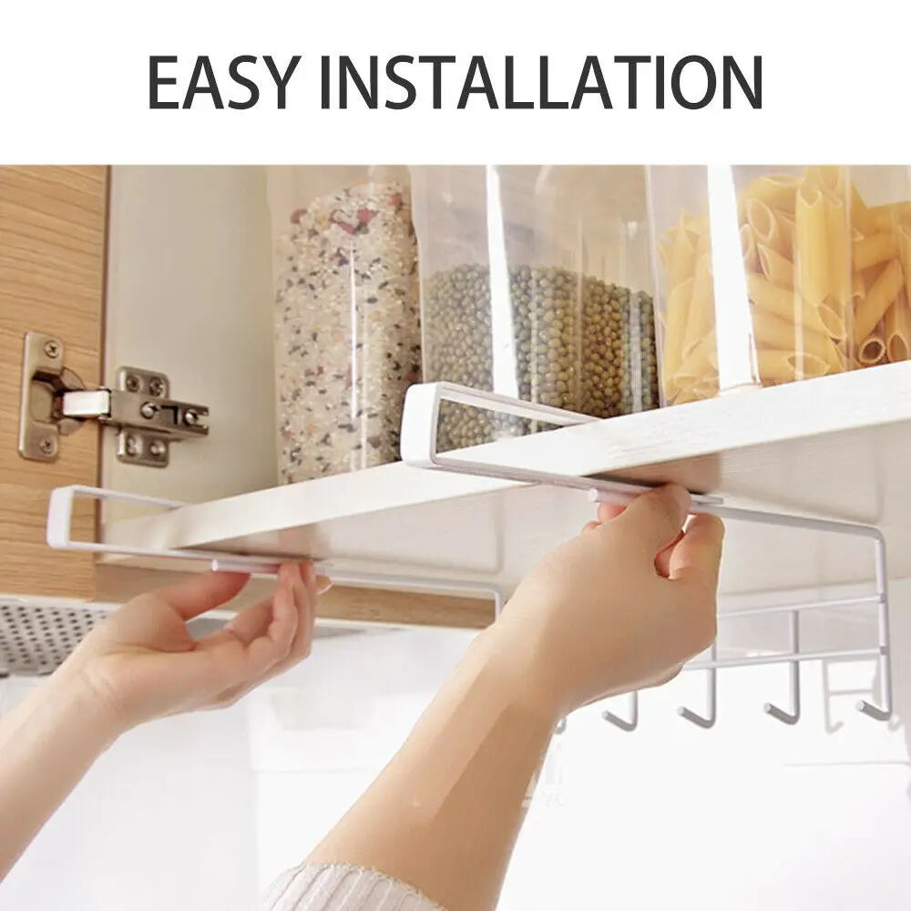 Кухонная стойка для хранения шкаф подвесная кофейная чашка органайзер полка