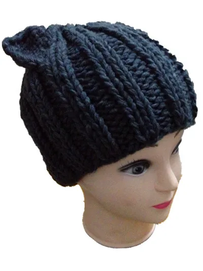 BomHCS осень зима милая женская шапка с ушками теплая шерстяная шапочки|cap beanie|knitted hatknitted hat women |