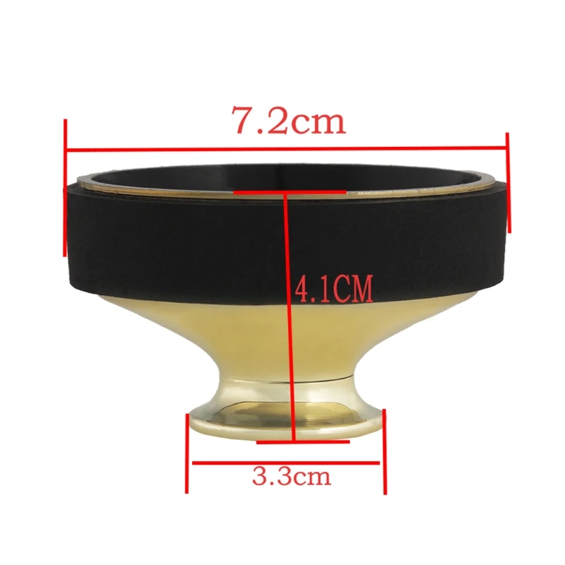 1Pc Trumpet accessories Mute Lightweight ABS Dampener Silencer for Alto Saxophone Musical Instrument dropshipping | Спорт и