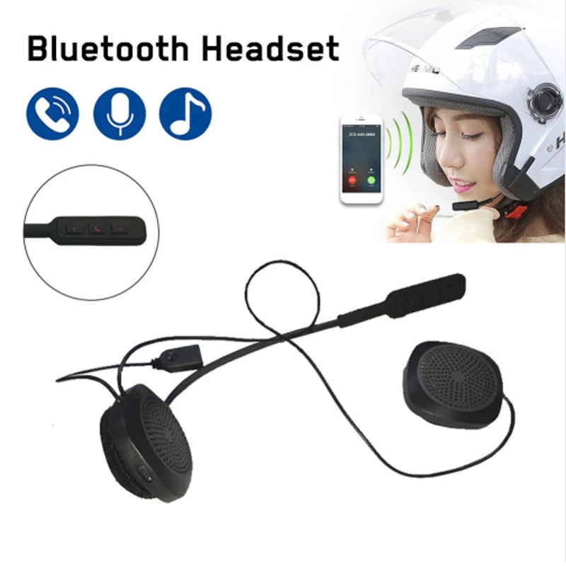 Мотоциклетный шлем Bluetooth гарнитура Hands Free мотоцикл Электроника наушники Динамик