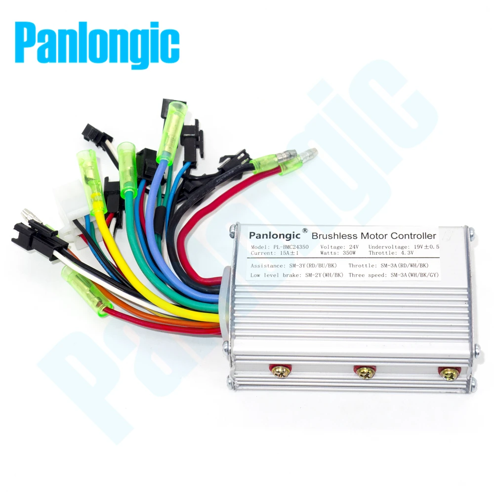 Panlongic 24V 350W электрический велосипед E-велосипед Скутер бесщеточный контроллер скорости двигателя постоянного тока для MTB горный велосипед модификации