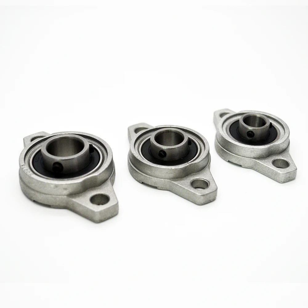 10 pcs Free shipping KFL08 8mm diameter zinc alloy bearing housing FL08 K08 pillow block | Shafts