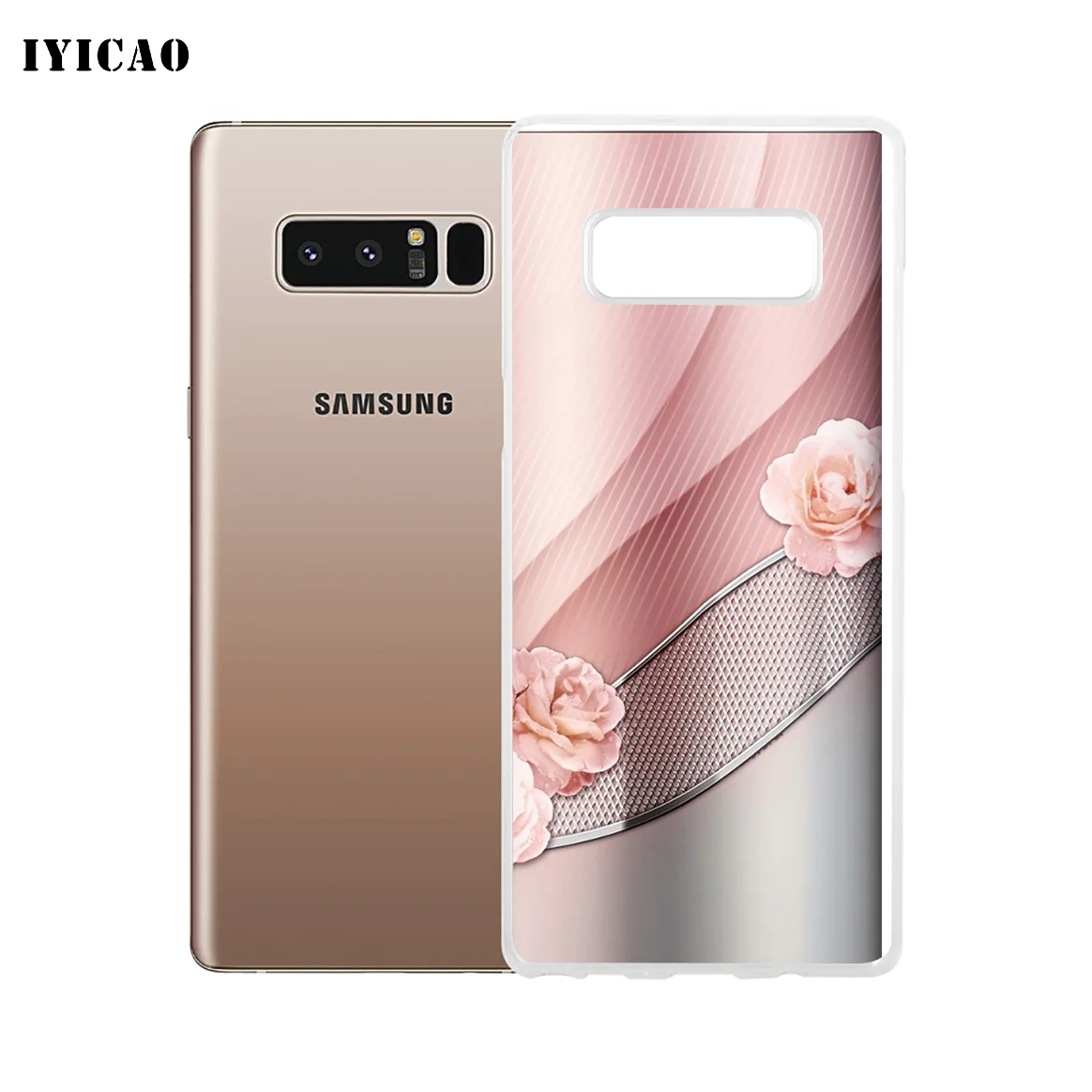 IYICAO художественный Мягкий силиконовый чехол для телефона Samsung A5 A6 Plus A7 A8 A9 J3 J5 J7 Note