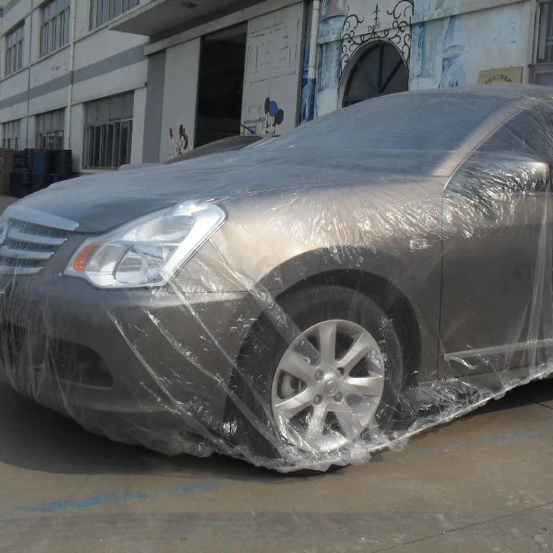 Портативный прозрачный автомобильный пылезащитный грязный чехол с полным
