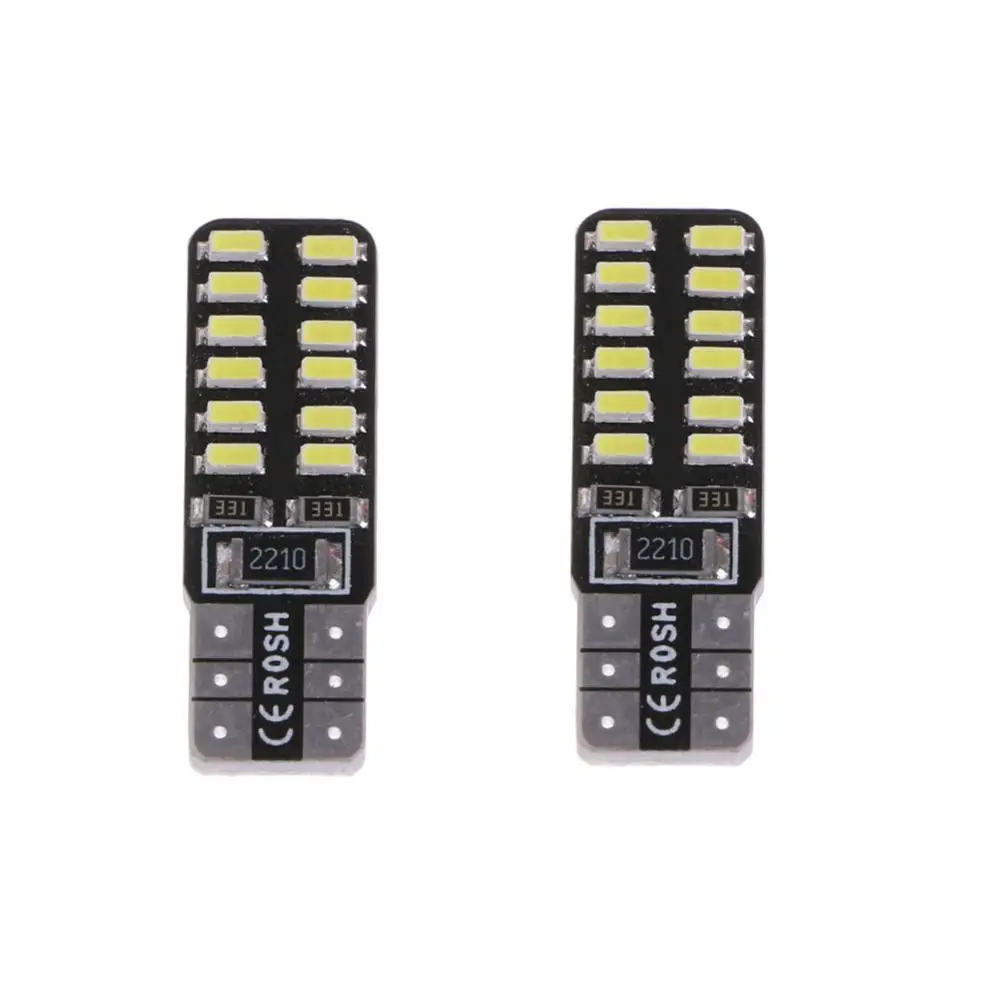 T10 canbus led 24led 3014smd t10 Светодиодные под шину для автомобиля света с поверхностным