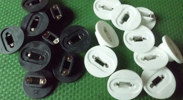

MIX 14pcs R17 To T8 Lamp Holder Converter R17D To G13 Lamp Bases Black/White Each Color 7pcs