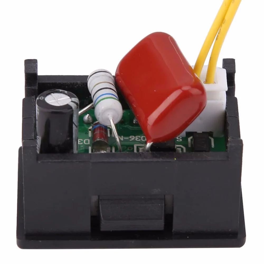 1 шт. измеритель напряжения переменного тока 0 36 дюймов цифровой светодиодный