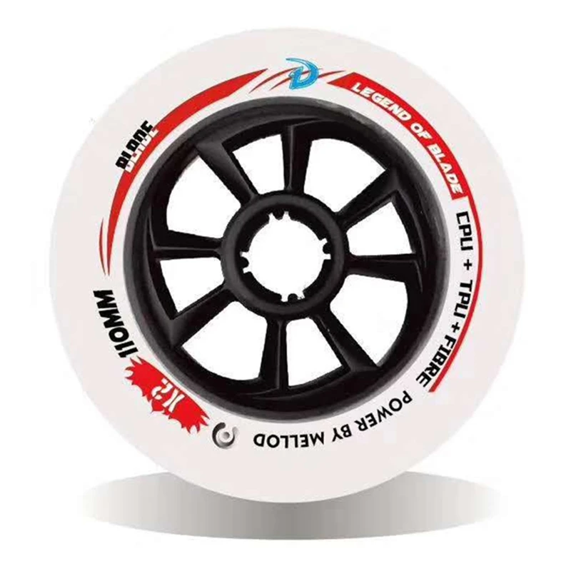 Профессиональное роликовое колесо для роликовых коньков двойная твердость 65 А