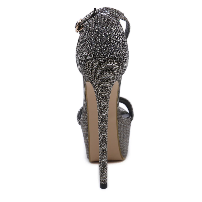 Туфли женские на высоком каблуке 16 см пикантные классические туфли-лодочки