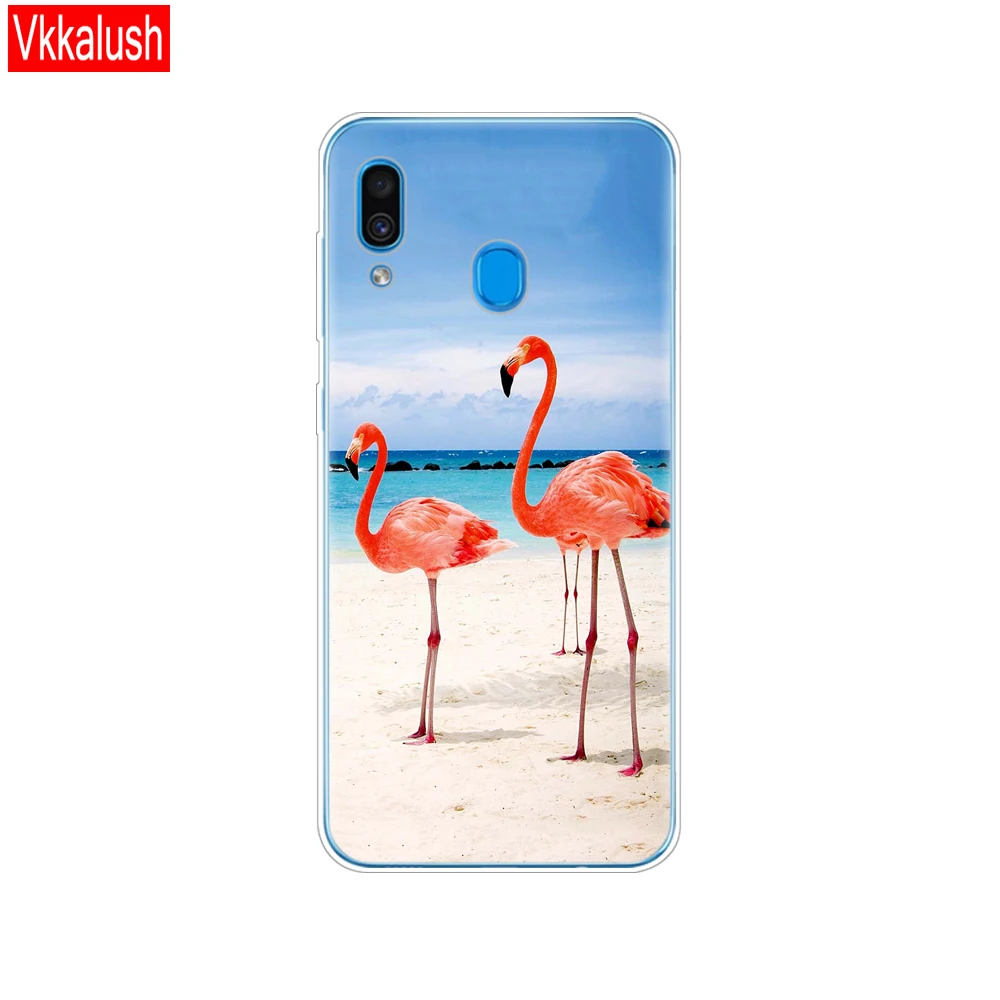 11054 Чехол для samsung Galaxy A20 чехол A20E полиуретан) и силикона с откидной крышкой для samsung A20 20 A205F A20E A202F чехол Мягкие Чехлы бамперы - Цвет: 11054