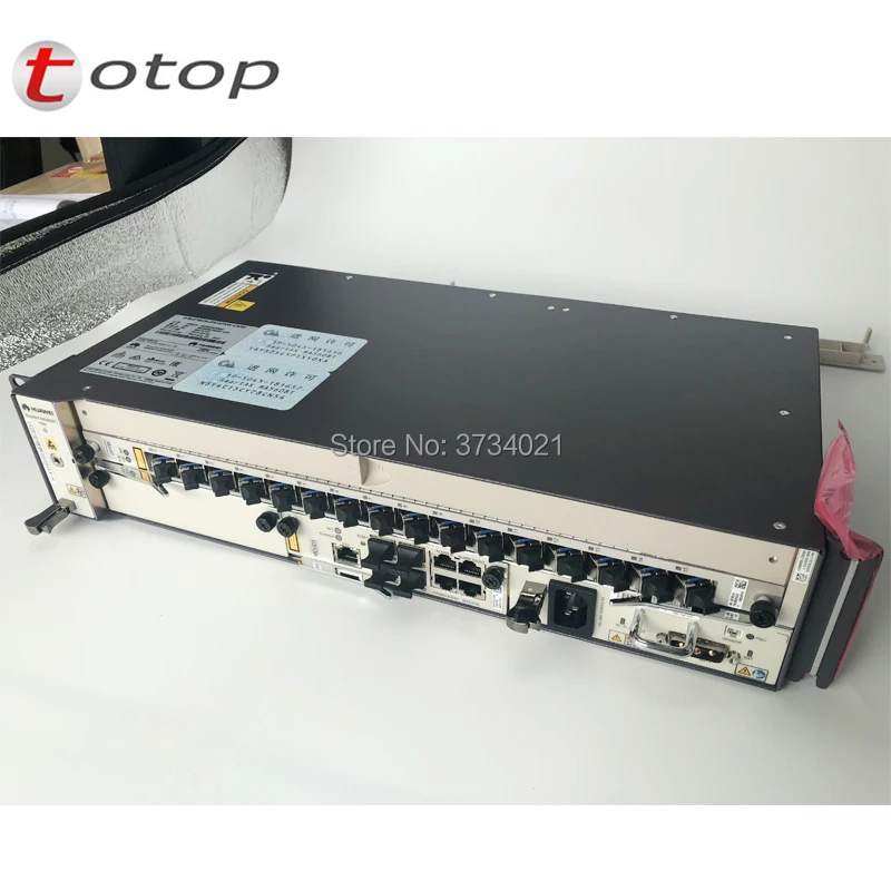 Лучшая цена оригинальный новый Huawei OLT MA5608T с 16 портами GPFD GPON C + и 1*1G MUCD 1 * MPWD( AC DC от 110
