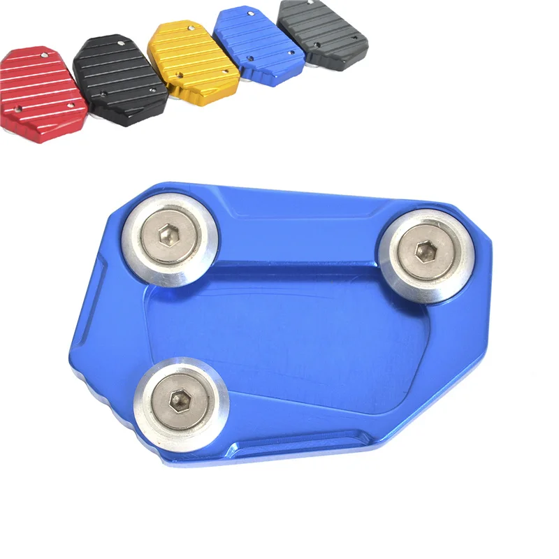 

NICECNC для BMW S1000R S 1000R расширение парковка подставки для езды на велосипеде боковая стойка тарелка увеличить Pad держатель 6061-T6 алюминиевая заго...