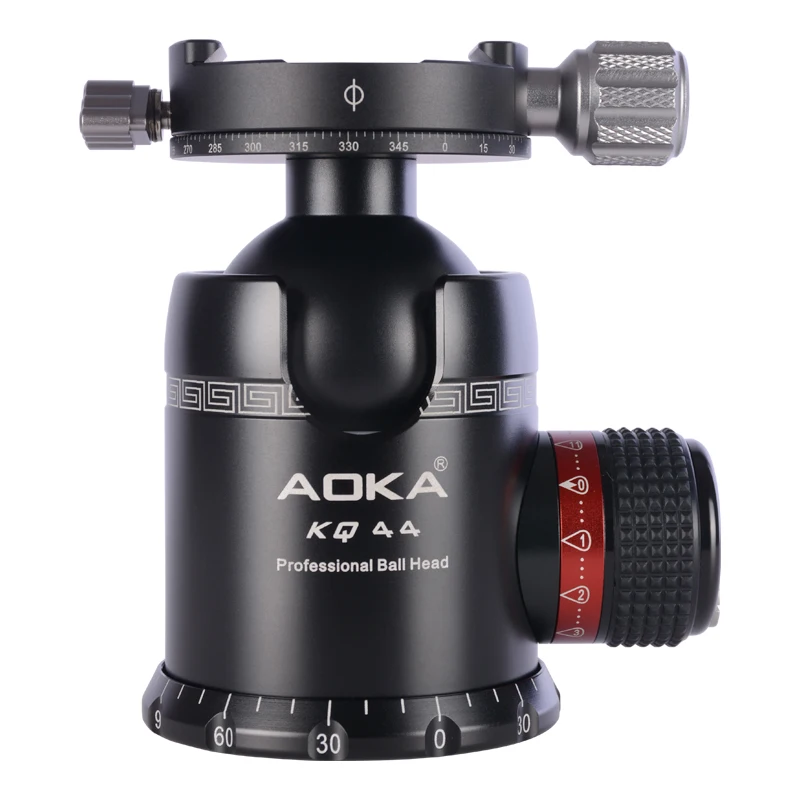 AOKA KQ44 Максимальная загрузка 30 кг профессиональная dslr камера штатив шаровая Головка с быстроразъемной пластиной