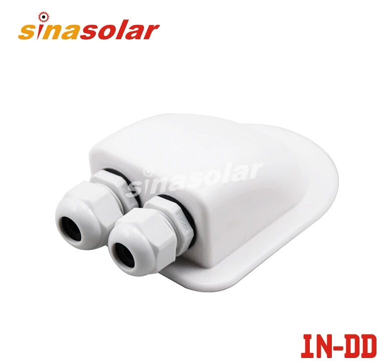 Супер светильник водонепроницаемый IP66 Солнечный Кабель вход пластина с двойным