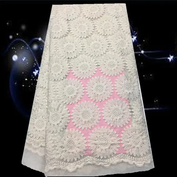 ZDN4 2016 Popular African French Lace Fabric High Quality Tulle For Women | Дом и сад