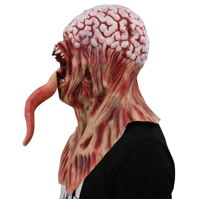 Новые творческие Мозги длинные тонированные Хэллоуин Монстр страшная Маска