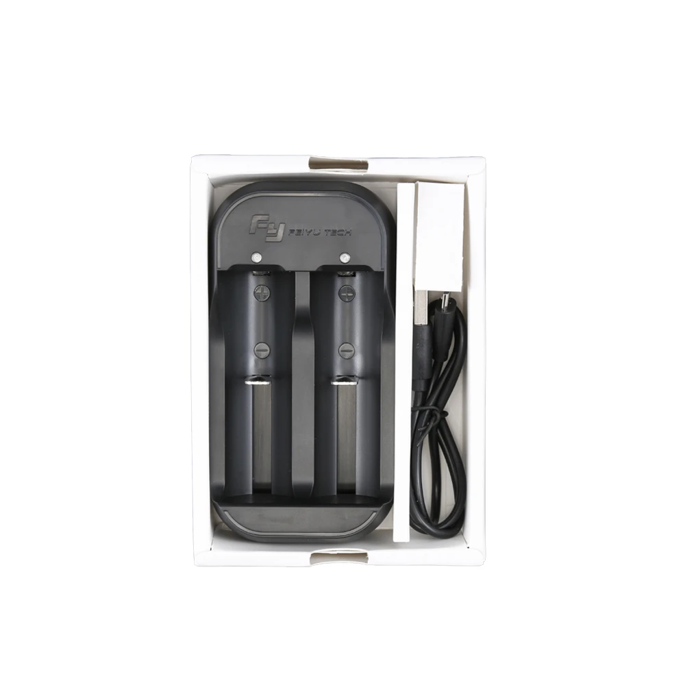Зарядное устройство FeiyuTech для 16340/18350/18650 и 22650 перезаряжаемых батарей 900 мАч 3 7 в FY G4