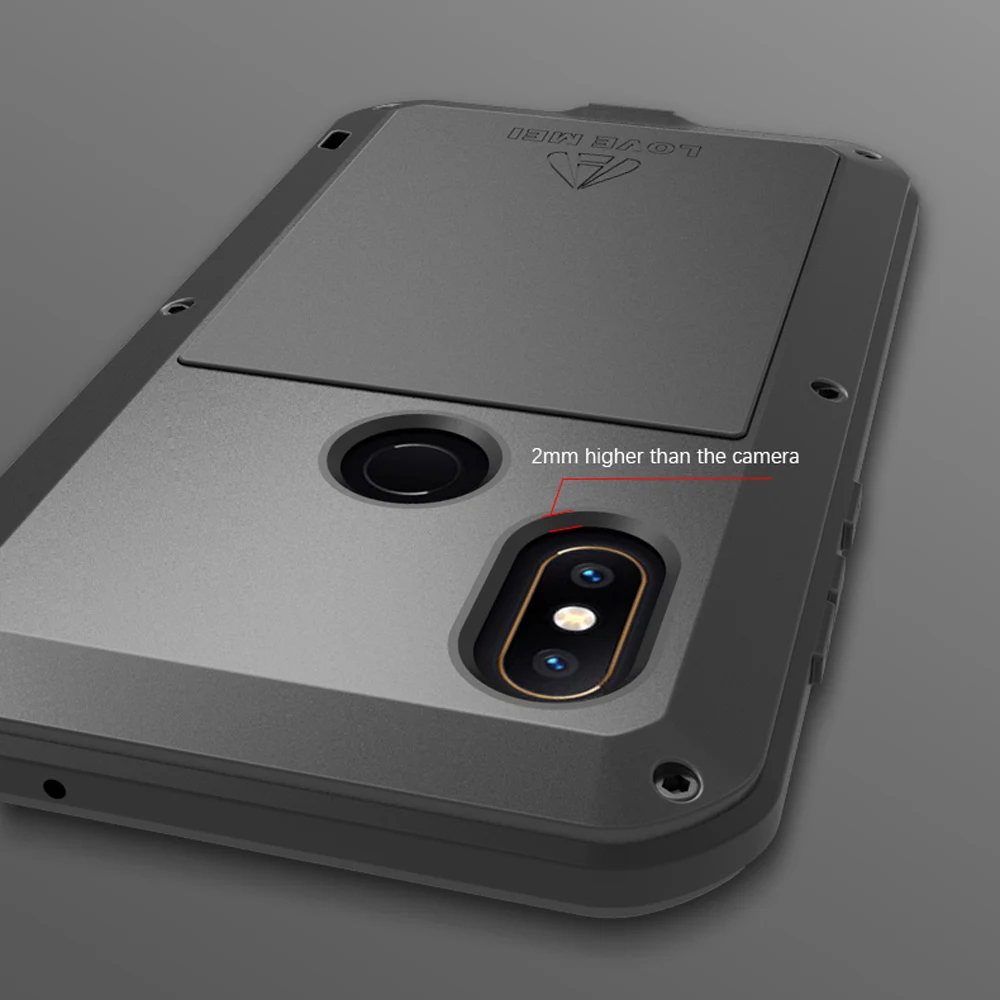 ЛЮБОВЬ МЭИ Мощный Чехлы для Xiaomi mi x 2 S Чехол Heavy Duty противоударный чехол Качество