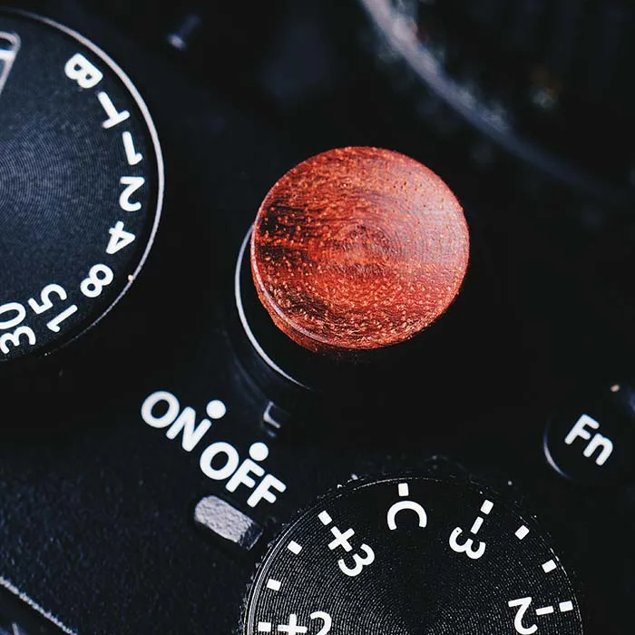 Деревянная кнопка спуска затвора для Fuji XT2 XT10 XT20 X100F FujiFilm X T2|Пульты и триггеры| |