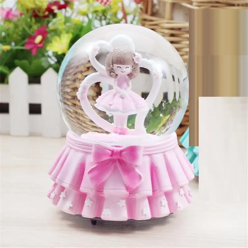 MODEL X Muziek аксессуары для украшения дома Carrusel музыкальный Imagine Dragon Snow Ball карусель Boite A Musique Caja De Musica музыкальная шкатулка - Цвет: MODEL X