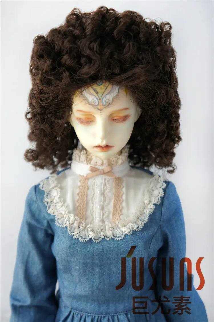 

JD130 1/3 SD doll wig 8-9 inch Crazy Afro wig synthetic fiber BJD wis