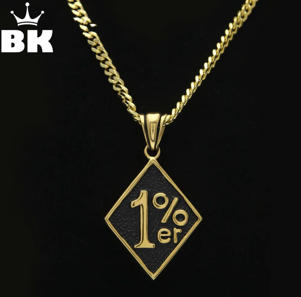 Модные ювелирные изделия новинка 1 шт. подвески Luckly Number 1% er крутые мужские