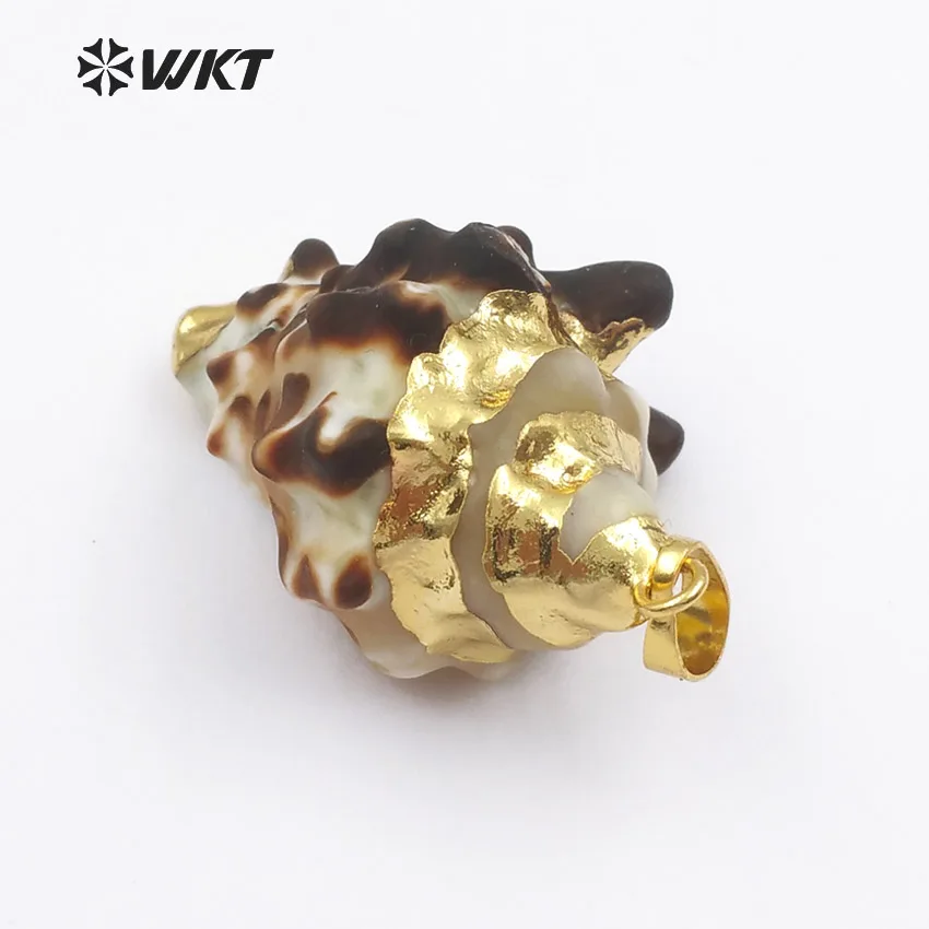 WT-JP068 оптовая продажа красивый Веерообразный кулон в виде раковины из