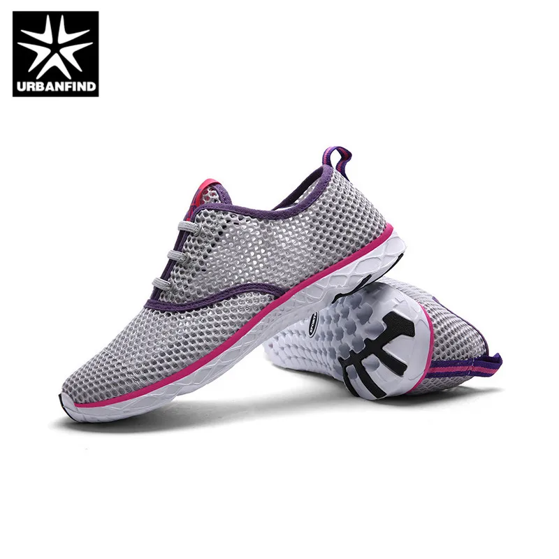 URBANFIND Summer Mesh Shoes Unisex Breathable Sneakers Size 36-45 Soft Light Male Female Casual 6 Colors | Обувь