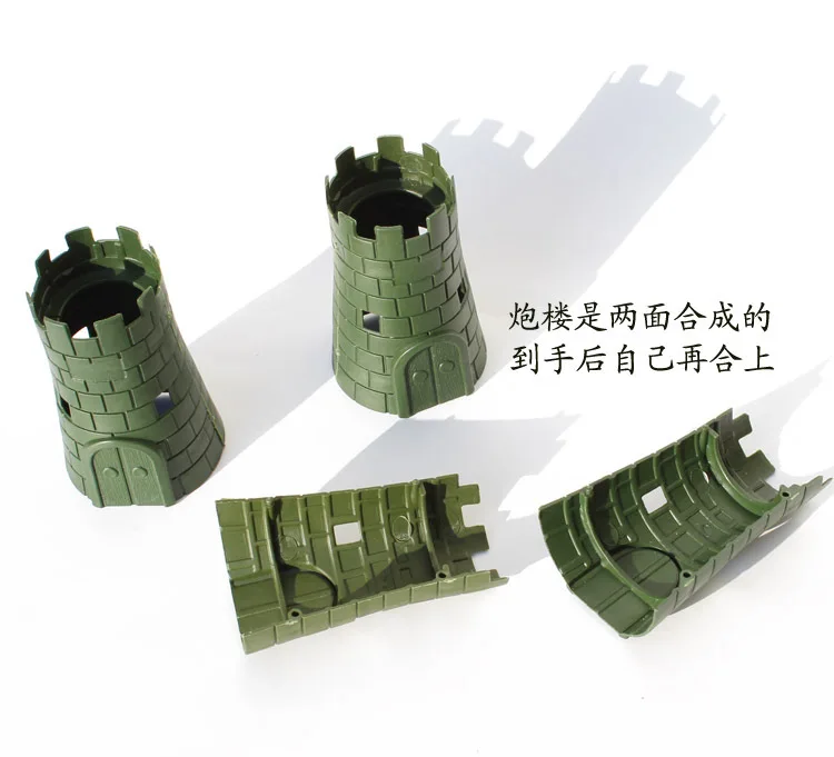 

World war ii military model toys, small stand guard towers, those scenes accessories,, sand table model