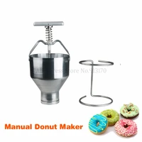 Manual Donuts Producer Small Doughnut Donut Making Machine Household Bakehouse Kitchen Appliance