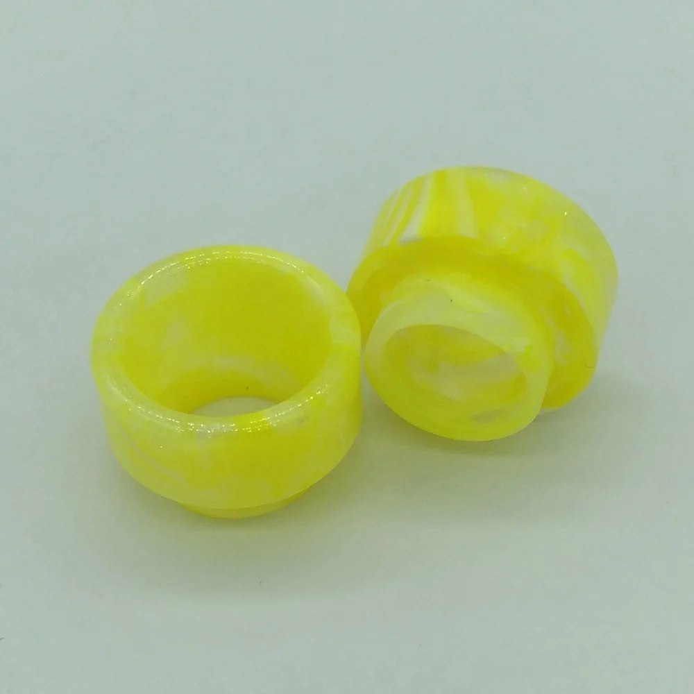 Yellow 528 810 широкий диаметр смолы капельного наконечника мундштук подходит для Kylin горит BONZA KENSEI сетки GOVAD парадокс капитан профиль мертвый кролик RDA - Цвет: Yellow