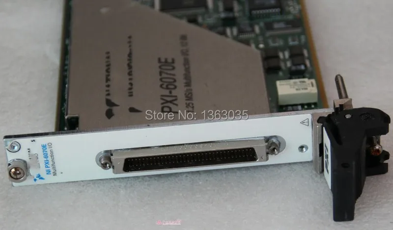 PXI 6070E 1 25 мс/с многофункциональная I/O 12 бит DAQ карта протестирована|card test|card cardcard