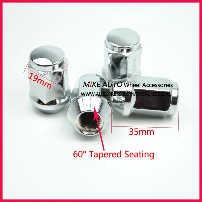 1 шт. 1/2 дюйма 20 Hex19 3/4 стальные гайки для колес/обода RV Jeep Ford KUGA Mustang Explorer|lug nuts|wheel lug