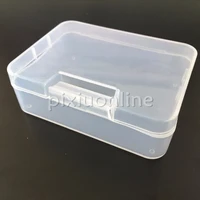 1pc ds404 food grade pp transparent business card storage box 9 46 83 1cm diy model parts storage case free shipping russia