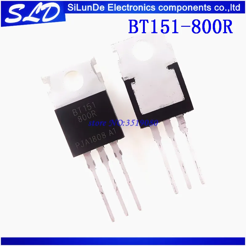 10 шт./лот BT151 800R 12A800V Тиристоры до 220 новые и оригинальные в наличии|Запасные части|