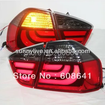 

05-08 E90 320i 323i 325 330 335 светодиодный светильник красный черный TJ V1