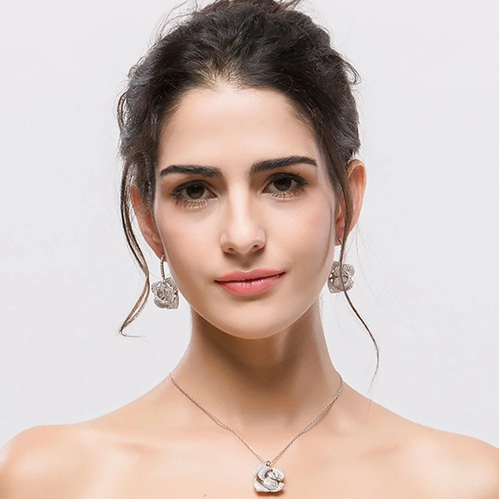 LUOTEEMI новые брендовые дизайнерские ювелирные изделия полностью крошечные