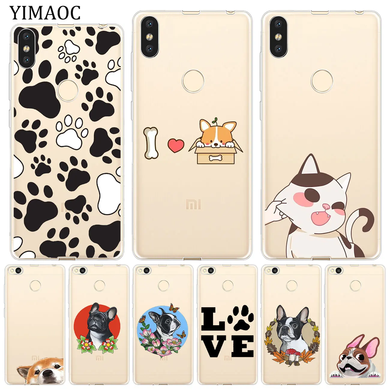 Мягкий чехол для Xiaomi Redmi K20 8A 7A 6A 5A 4A 4X S2 GO Note 8 7 6 5 Pro Plus 4|Бамперы| |