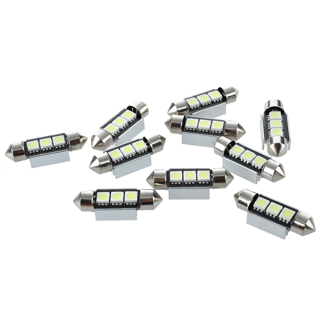 10X 36 мм CANBUS без ошибок 3 LED 5050 SMD 6418 C5W номерной знак купол лампа|light bulb|led light bulbsmd led bulb
