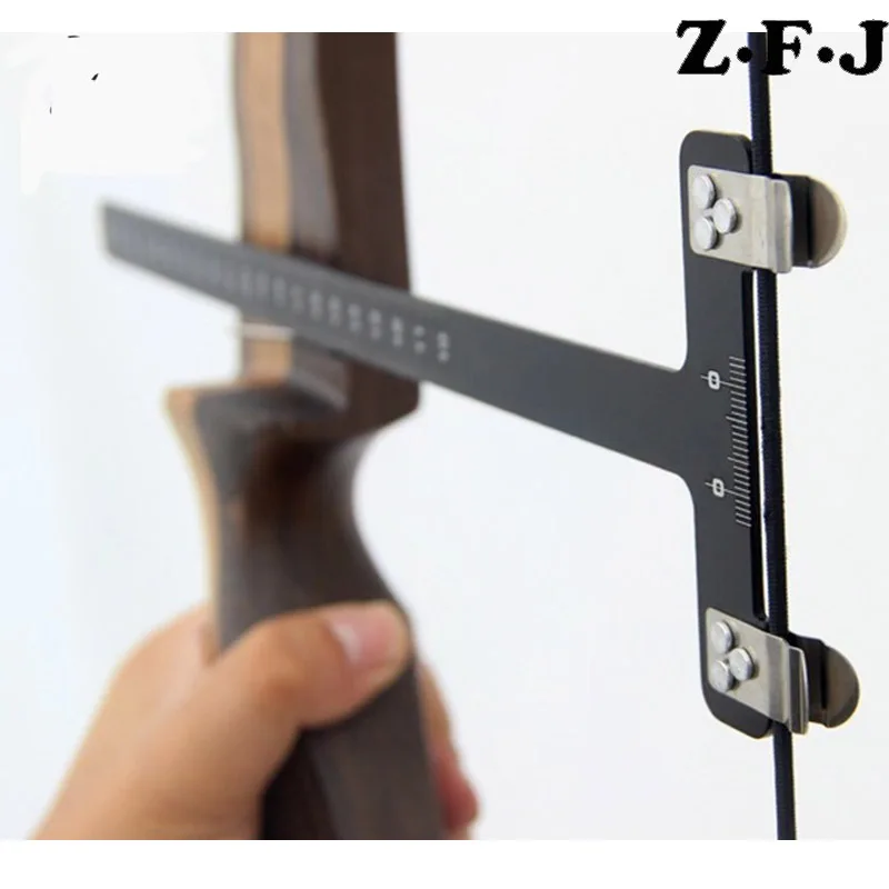 1 шт. черная T линейка с быстрым наконечником на Tieing Arrow Nock Points Precision Measuerments guage