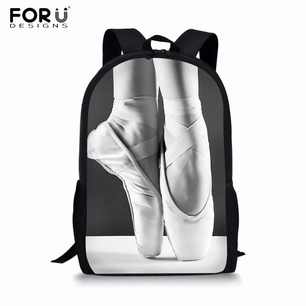 FORUDESIGNS/балетный рюкзак с принтом для обуви для девочек; красивая школьная сумка для учеников начальной школы; Детский рюкзак для девочек; танцевальный рюкзак; наборы - Цвет: L5253C