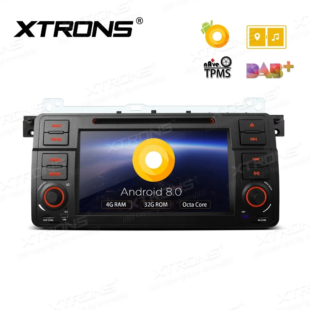 7 &quotAndroid 8 0 OS автомобильный DVD Мультимедиа Навигация GPS радио для BMW E46 1998 2006 и M3 2000 с