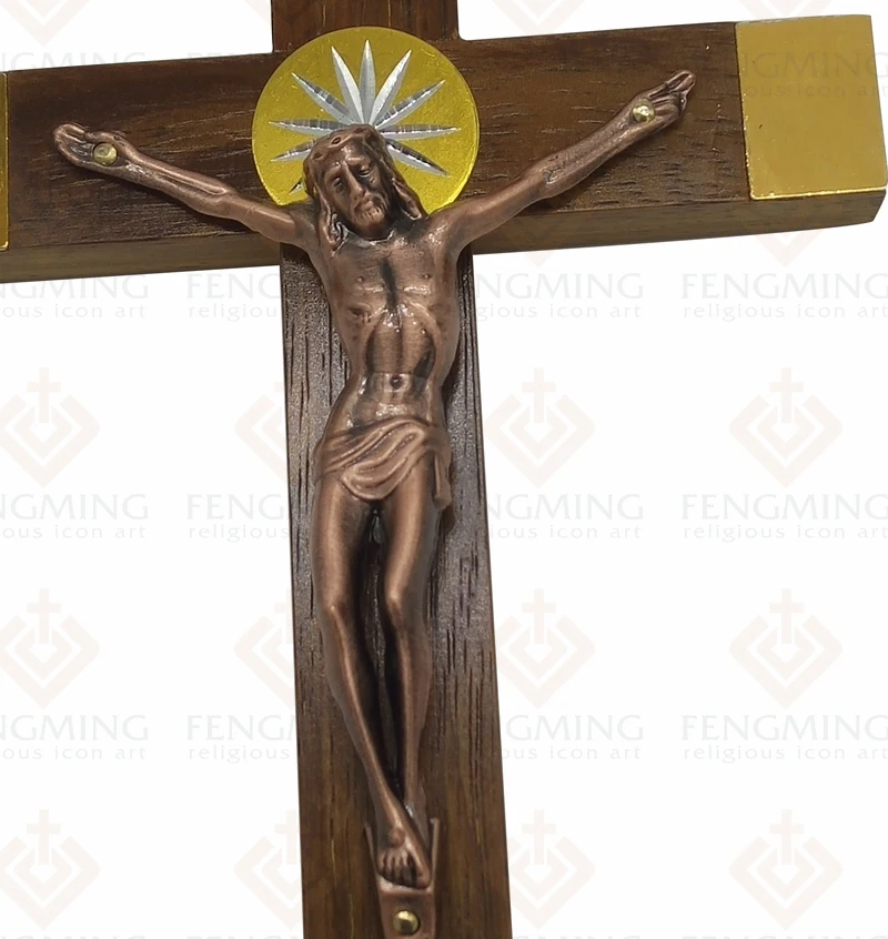 2017 высокое качество икона Богородицы Иисус золотой религиозный деревянный