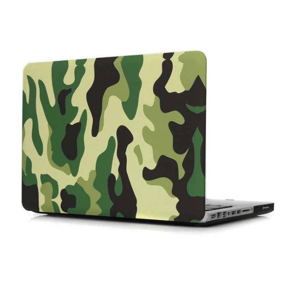 Новый Камуфляжный жесткий чехол с клавиатурой для Macbook Pro 13 дюймов защитный