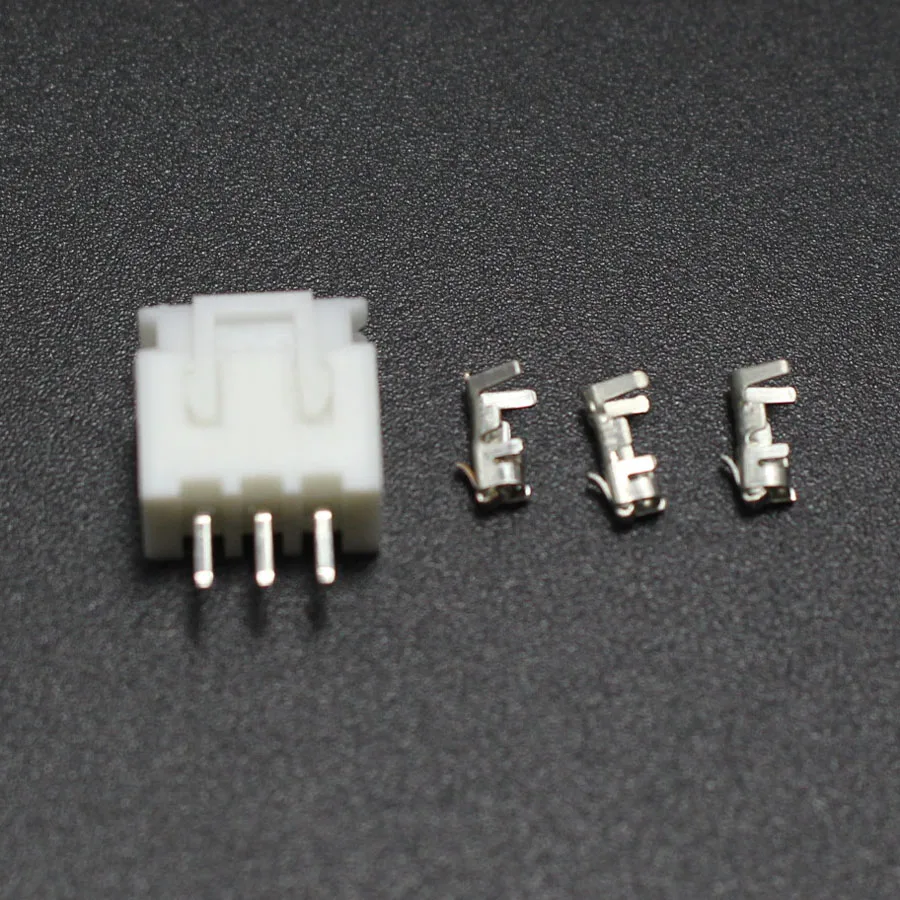 50 комплектов фоторазъем 2 54 мм 3Pin XH 180 угловой разъем + Корпус клемма для